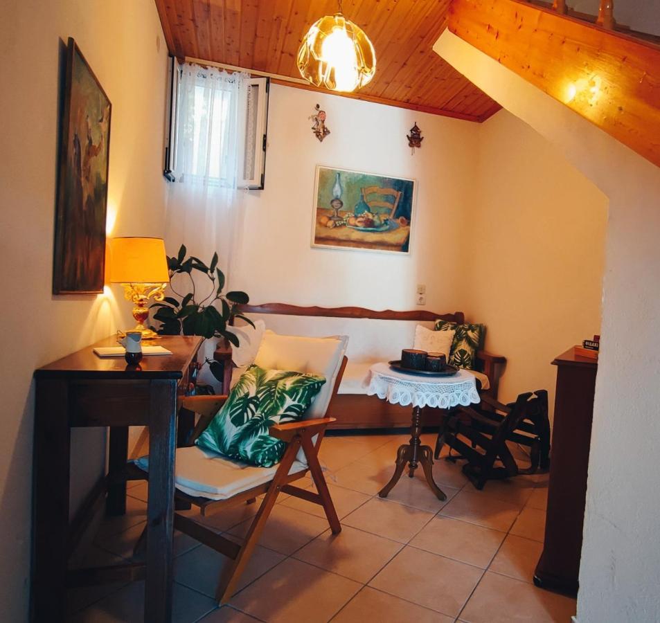 Willa Retro Wooden House Gaios Zewnętrze zdjęcie